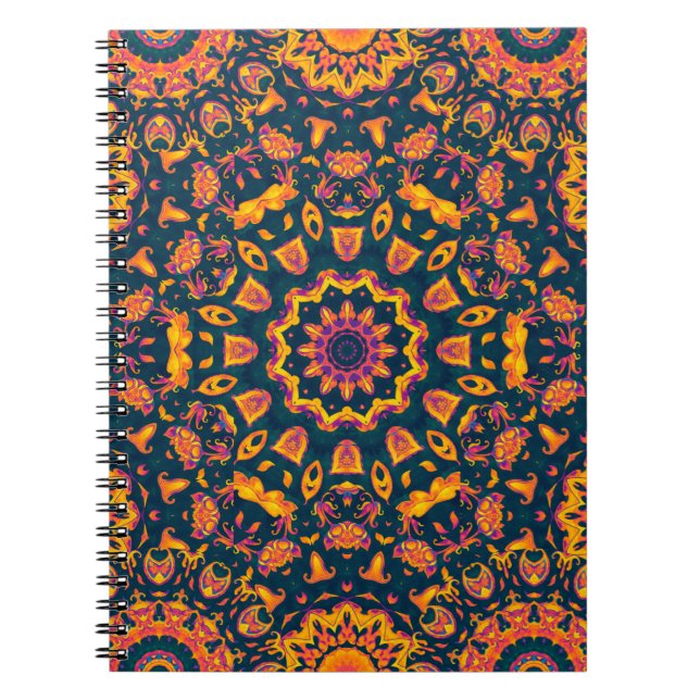 Abstract islamic pattern, arabian style. Seamless  Notebook (Front)