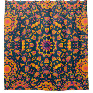Abstract islamic pattern, arabian style. Seamless Shower Curtain