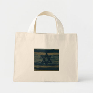 abstract israel mini tote bag