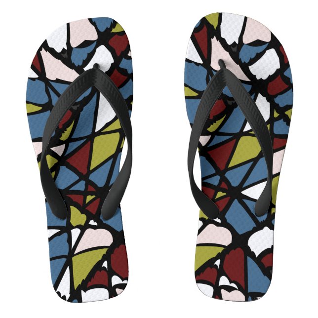 abstract  jandals (Footbed)
