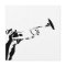 Abstract Jazz Trumpet RSVP Card