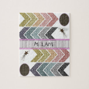 Abstract Jigsaw Puzzle Daisy