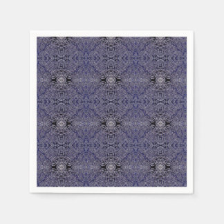 Abstract Jungle-Blue  Napkin