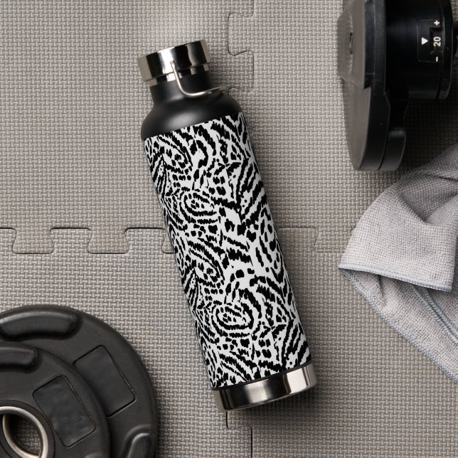 Abstract Jungle Water Bottle (Gym)