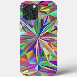 Abstract kaleidoscope iPhone 13 pro max case