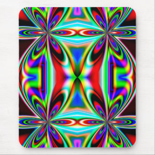 Abstract Kaleidoscope Colourful Design-11438 Mouse Pad