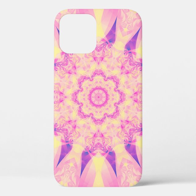 Abstract kaleidoscope pastel background. Beautiful Case-Mate iPhone Case (Back)