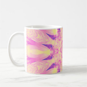 Abstract kaleidoscope pastel background. Beautiful Coffee Mug