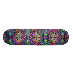 Abstract Kaleidoscope Pattern Skateboard