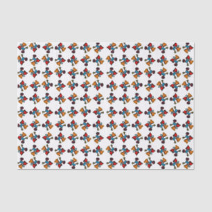 Abstract Kaleidoscope Print Pattern Tissue Paper