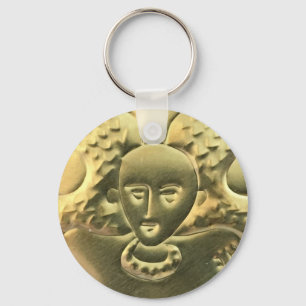 Abstract Key Chain