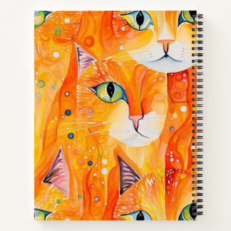 Abstract Kittens  Notebook