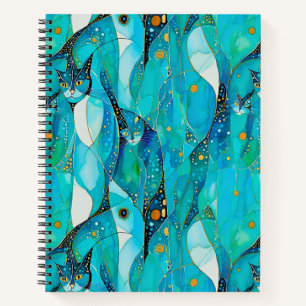 Abstract Kittens  Notebook