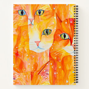 Abstract Kittens  Notebook