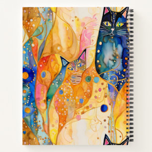 Abstract Kittens  Notebook
