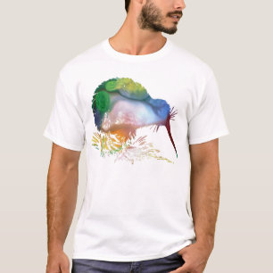 Abstract Kiwi silhouette T-Shirt