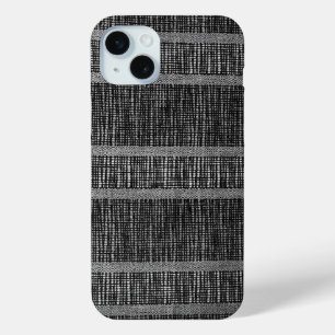 Abstract knitted texture iPhone 15 mini case