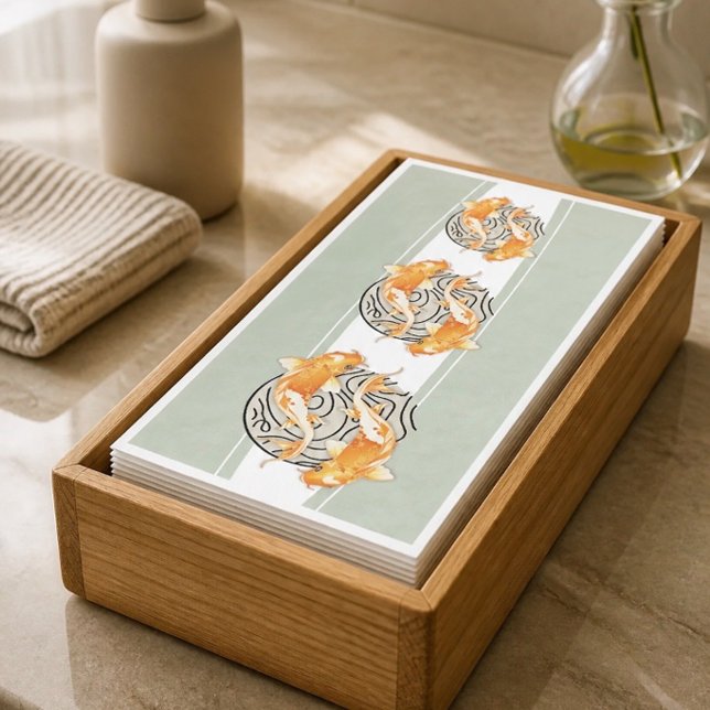 Abstract Koi Fish Napkin (Creator Uploaded)
