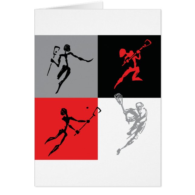 Abstract Lacrosse (Front)