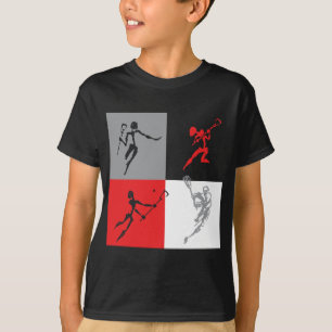 Abstract Lacrosse T-Shirt