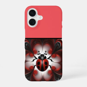 Abstract Ladybird Art Design, iPhone 16 Case