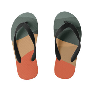 Abstract landscape  kid's jandals
