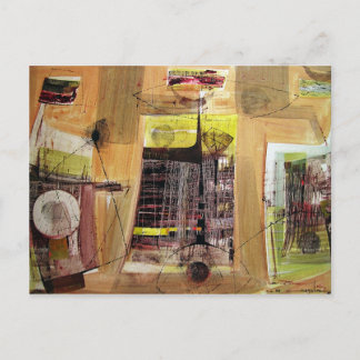 Abstract Landscape of Potosi Bolivia 30.6x21.3 Postcard