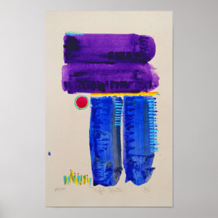 Abstract Landscape Poster