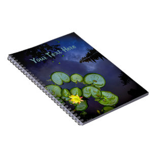 "Abstract Landscape" Spiral Notebook