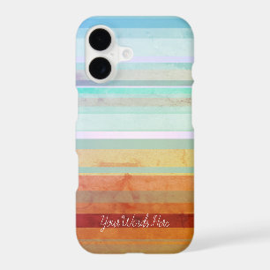 Abstract Landscape Stripes & Your Words