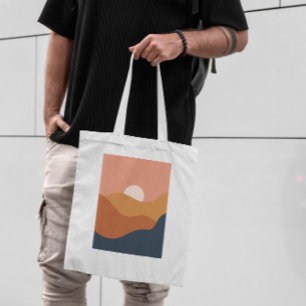 Abstract Landscape Tote Bag  