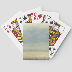 Abstract Landscape with Overcast Sky Playing Cards