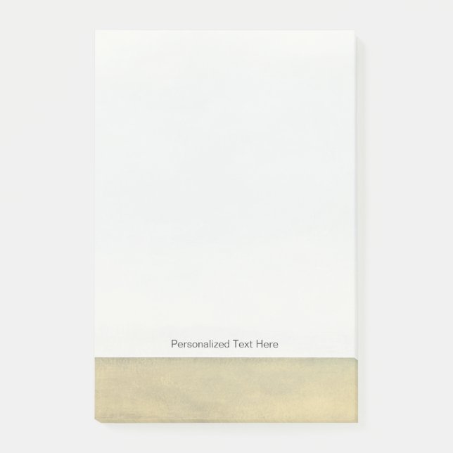 Abstract Landscape with Overcast Sky Post-it Notes (Front)