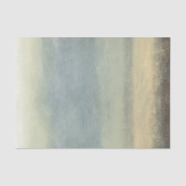 Abstract Landscape with Overcast Sky Tissue Paper (Front)