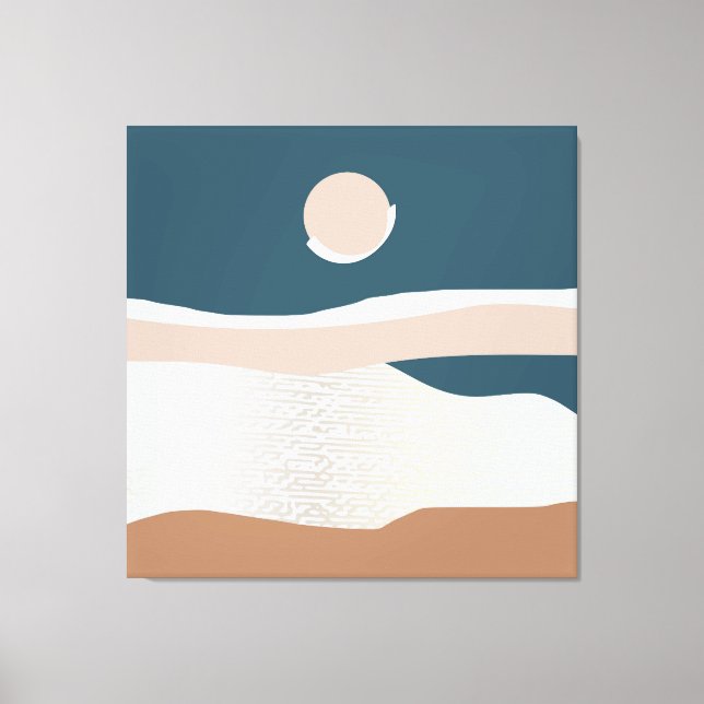 Abstract landscapes  canvas print (Front)
