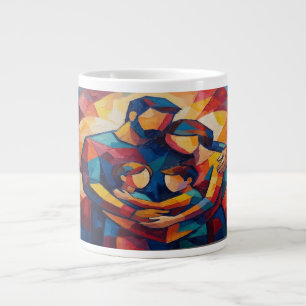 Abstract Large Coffee Mug