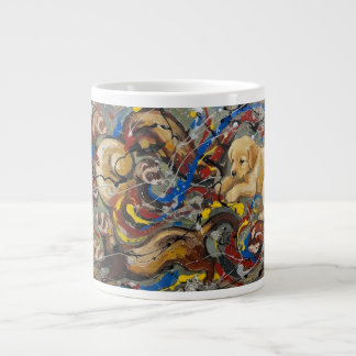 Abstract Large Coffee Mug
