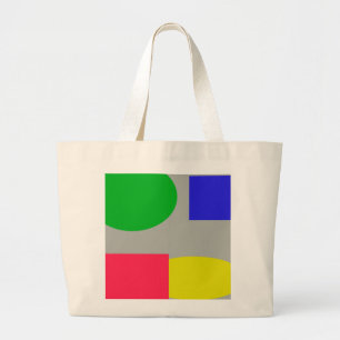 Abstract Large Tote Bag