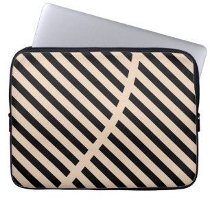 Abstract Laser cut panel Laptop Sleeve
