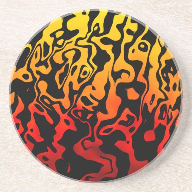 Abstract Lava Coaster (Front)