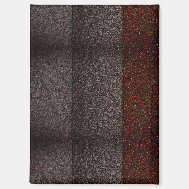  abstract lava inspired  magnet (Front)