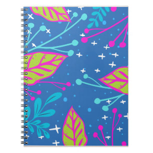 Abstract Leaves Notebook