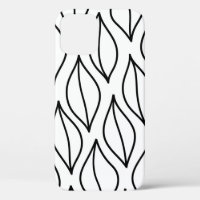 Abstract leaves. Vintage structure. Hand drawn sea