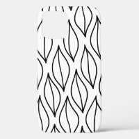 Abstract leaves. Vintage structure. Hand drawn sea