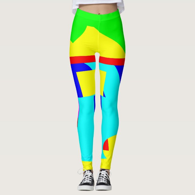 Abstract Leggings (Front)