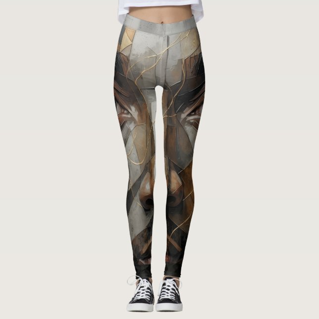 Abstract Leggings (Front)
