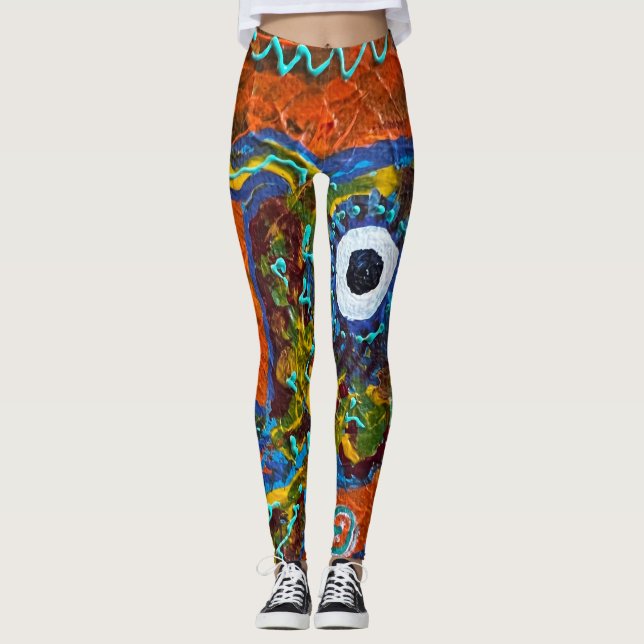 Abstract Leggings (Front)