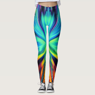 Abstract Leggings