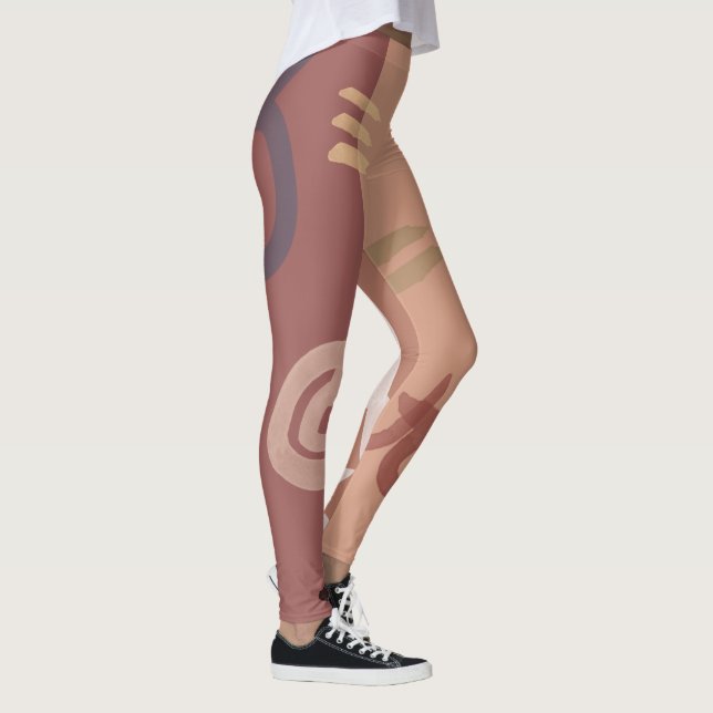 Abstract Leggings (Right)