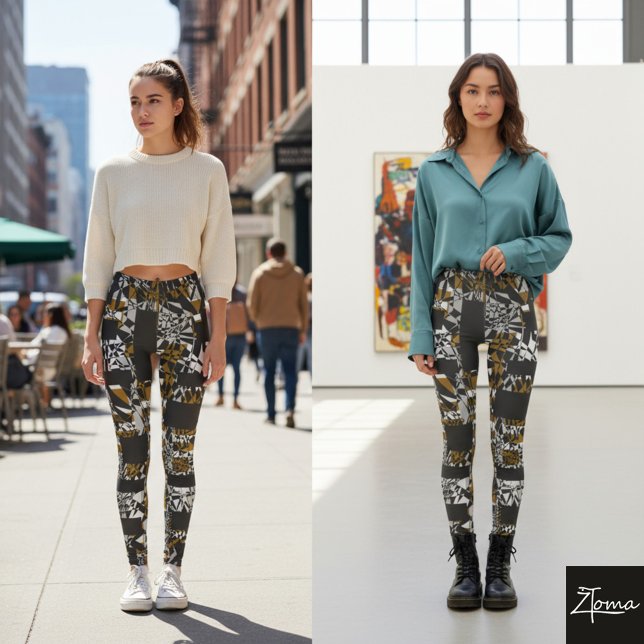 abstract  leggings (Creator Uploaded)